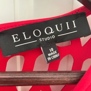 Eloquii Red Maxi Dress
